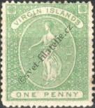 Stamp British Virgin Islands Catalog number: 1/A