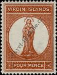 Stamp British Virgin Islands Catalog number: 14