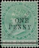 Stamp St. Christopher | St. Kitts Catalog number: 15