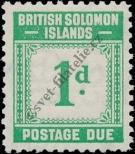 Stamp Solomon Islands Catalog number: P/1