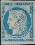 Stamp France Catalog number: 4/a