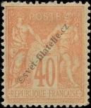 Stamp France Catalog number: 65