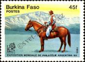Stamp Burkina Faso | Upper Volta Catalog number: 1036
