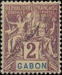 Stamp Gabon Catalog number: 17