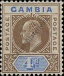 Stamp Gambia Catalog number: 45