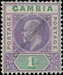 Stamp Gambia Catalog number: 50
