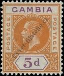 Stamp Gambia Catalog number: 73