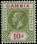 Stamp Gambia Catalog number: 76
