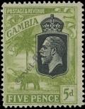 Stamp Gambia Catalog number: 100