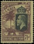 Stamp Gambia Catalog number: 102