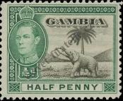 Stamp Gambia Catalog number: 123/a