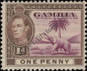 Stamp Gambia Catalog number: 124