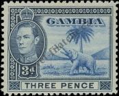 Stamp Gambia Catalog number: 129/a