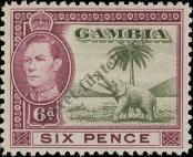 Stamp Gambia Catalog number: 131/a