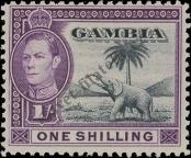 Stamp Gambia Catalog number: 132/a