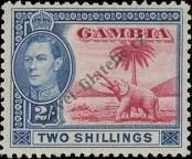 Stamp Gambia Catalog number: 134/a