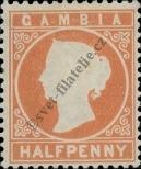 Stamp Gambia Catalog number: 5