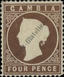 Stamp Gambia Catalog number: 9