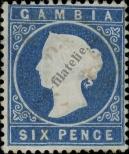 Stamp Gambia Catalog number: 10