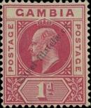 Stamp Gambia Catalog number: 29