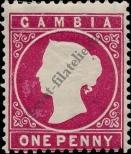 Stamp Gambia Catalog number: 13