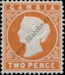 Stamp Gambia Catalog number: 14