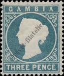 Stamp Gambia Catalog number: 16