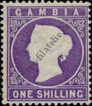 Stamp Gambia Catalog number: 19