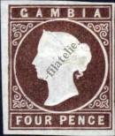 Stamp Gambia Catalog number: 3