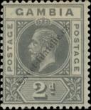 Stamp Gambia Catalog number: 86