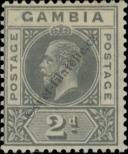 Stamp Gambia Catalog number: 86