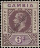 Stamp Gambia Catalog number: 89