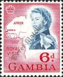 Stamp Gambia Catalog number: 165