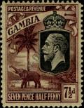 Stamp Gambia Catalog number: 113