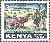 Stamp Kenya Catalog number: 1