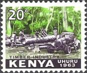 Stamp Kenya Catalog number: 4