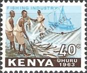 Stamp Kenya Catalog number: 6