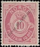 Stamp Norway Catalog number: 37/a