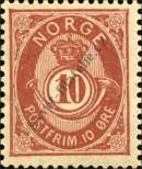 Stamp Norway Catalog number: 45/a