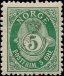 Stamp Norway Catalog number: 55/B
