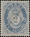 Stamp Norway Catalog number: 17