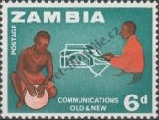 Stamp Zambia Catalog number: 6