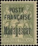 Stamp Madagascar Catalog number: 21