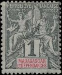 Stamp Madagascar Catalog number: 28