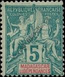 Stamp Madagascar Catalog number: 31