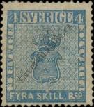 Stamp Sweden Catalog number: 2/a