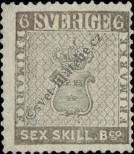 Stamp Sweden Catalog number: 3/a
