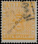 Stamp Sweden Catalog number: 4/a