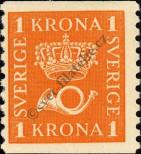 Stamp Sweden Catalog number: 192/IIA