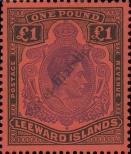 Stamp Leeward Islands Catalog number: 105/a